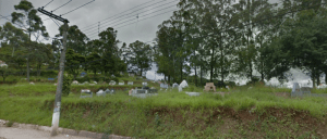 Coroa de Flores Cemitério Municipal de Francisco Morato - São Paulo