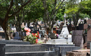 Coroa de Flores Cemitério Municipal – Poços de Caldas