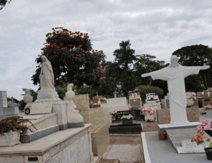 Coroa de Flores Cemitério Municipal Saudade – Bragança Paulista