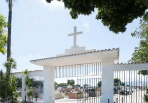 Coroa de Flores Cemitério de Inhaúma – Rio de Janeiro