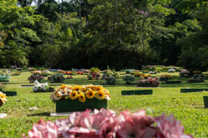 Coroa de Flores Cemitério Parque Jardim da Paz – Florianópolis